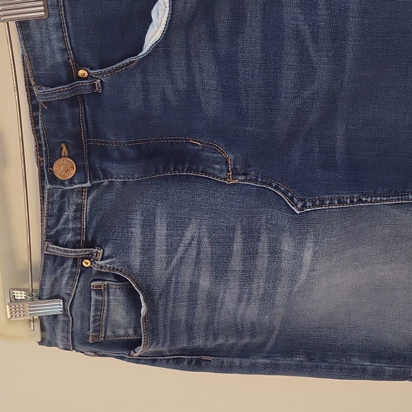 Vintage America Jean Skirt 10 - Picture 3 of 4